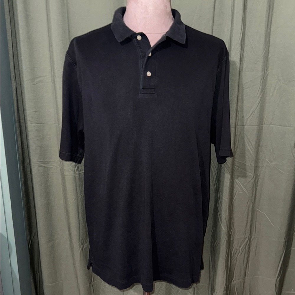 Lands' End Men's Dark Polo Shirt